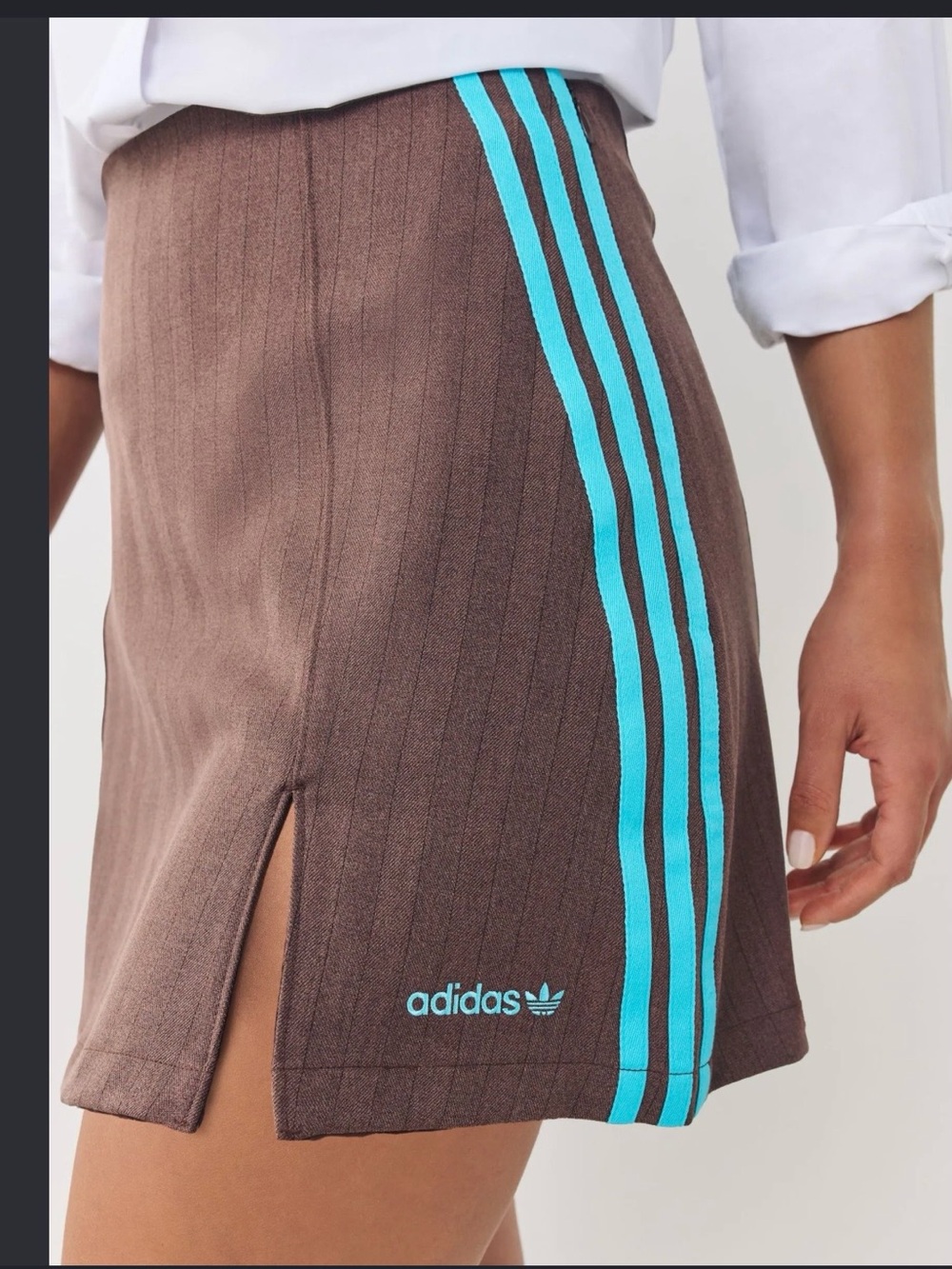 NEW adidas Trailored Brown Mini Sports Skirt Athletic Pickleball Badminton Golf